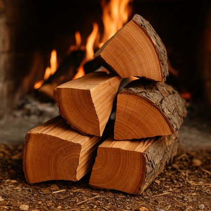 Kersen Haardhout 25 cm, 1.8m³